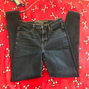 American Eagle High Rise Super Skinny Jeggings